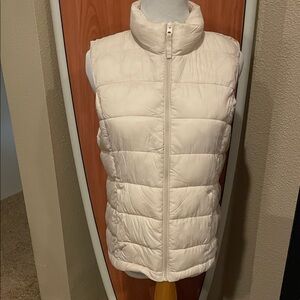 Love Tree Ivory Quilted Vest